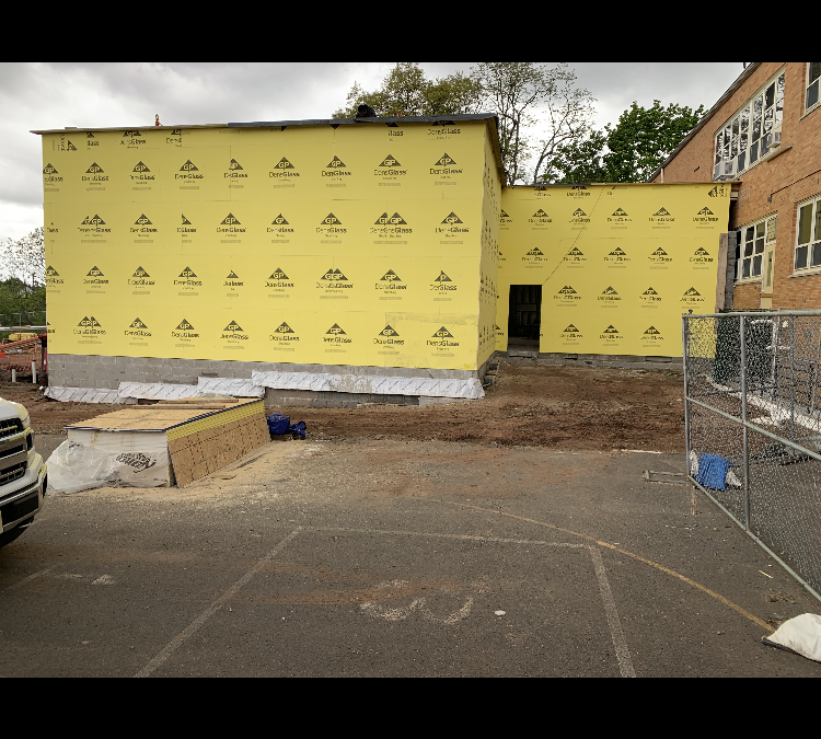 Cafeteria Expansion Project at Lafayette Elementary School Makes Steady Progress