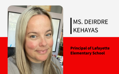 Meet our New Principal at Lafayette Elementary School