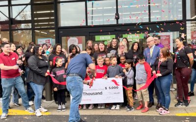 Lafayette Elementary School receives $5,000 donation from new Burlington Store